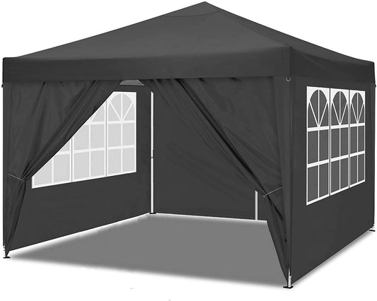 10x10 Custom Canopy Tent with 4 Side Panels